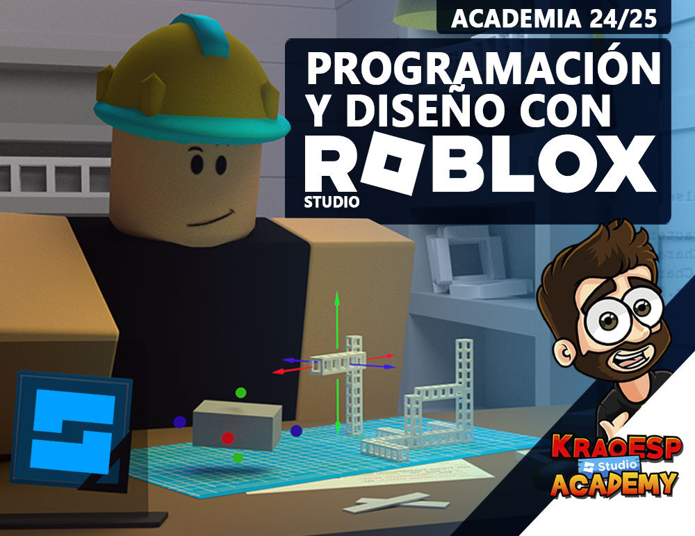 Academia de programación y diseño con Roblox Studio